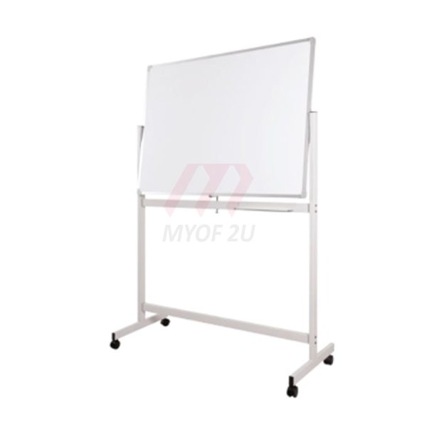 Magnetic-Mobile-Whiteboard-With-Stand-4’H X 8’W