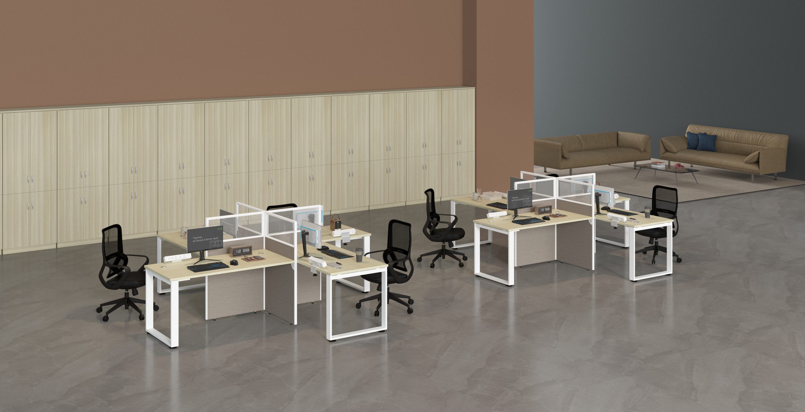 MY-B30-SQ-4R Workstation