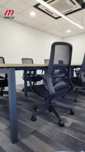 Finn chair installed in the Kajang office