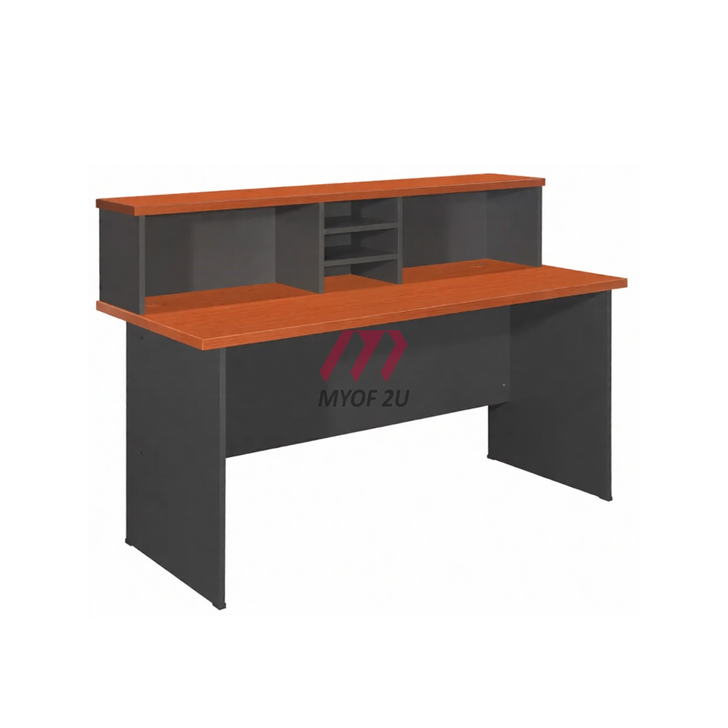 MY-GE1570 Simple Reception Counter Desk Without Pedestal