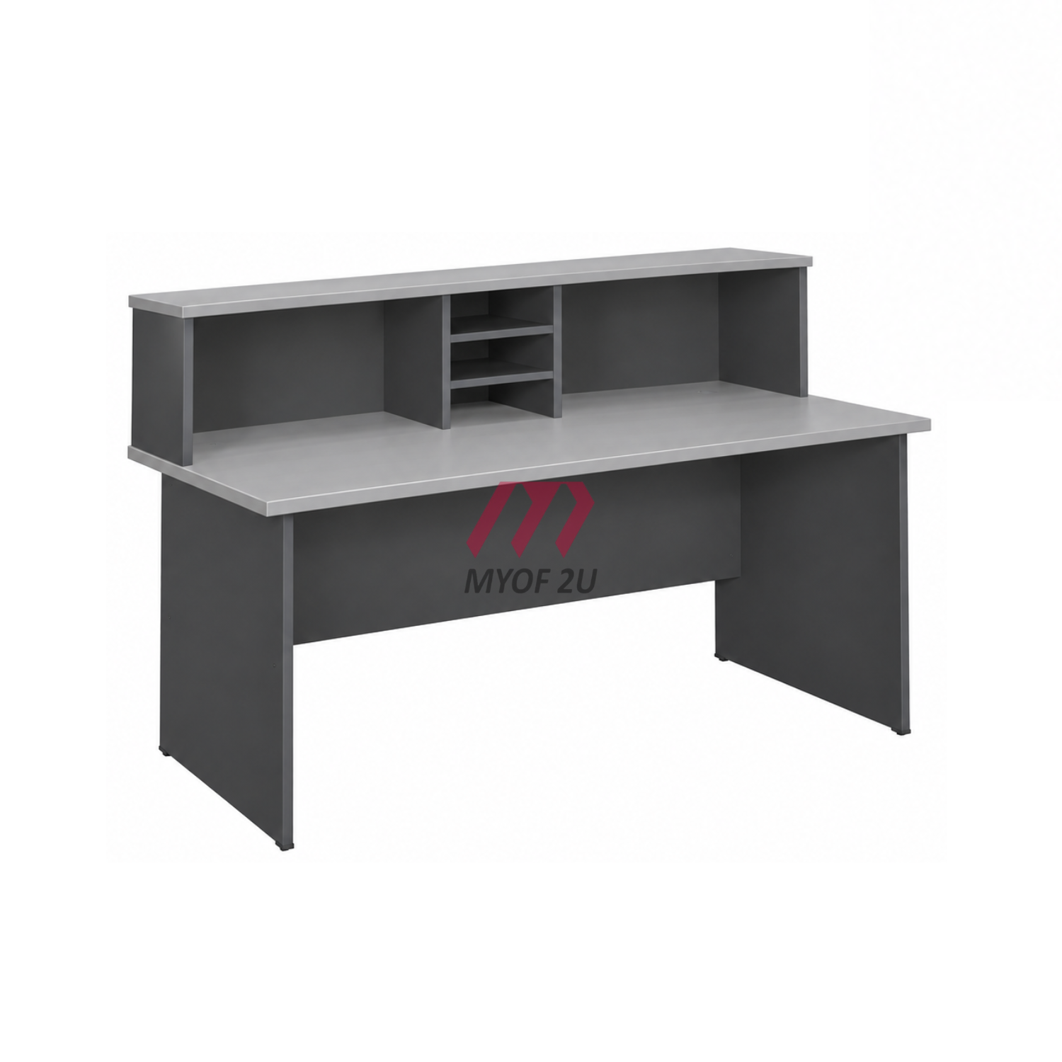 MY-GE1570 Simple Reception Counter Desk Without Pedestal - Image 3