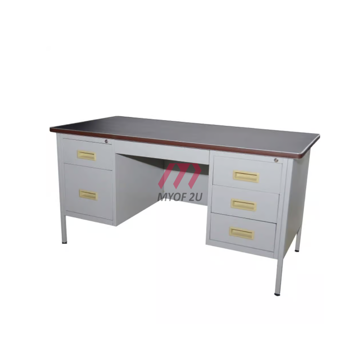 MY-103/LT Steel Table (Black Linoleum Top)