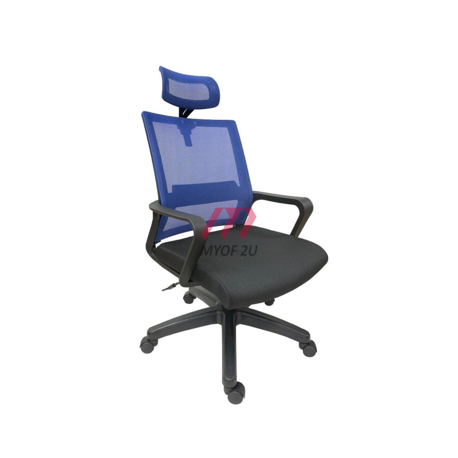 MY-M108H High Back Mesh Office Chair (Blue)