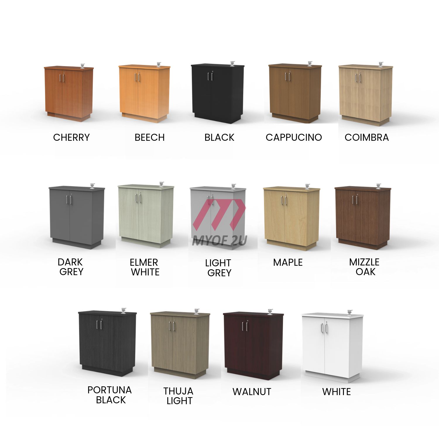 MY-QYD9 Swinging Door Low Cabinet - Image 2
