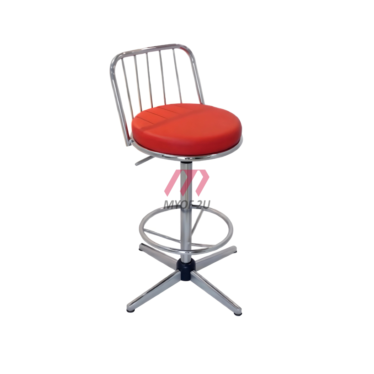 MY-776C Bar Stool Chair With Backrest